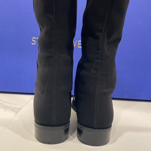 NIB Sexy Stuart Weitzman 50/50 OTK flat boots. - Picture 4 of 9